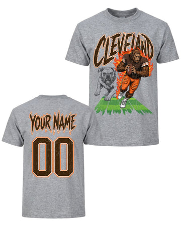 Personalized Cleveland Phantom Inferno Football T-shirt