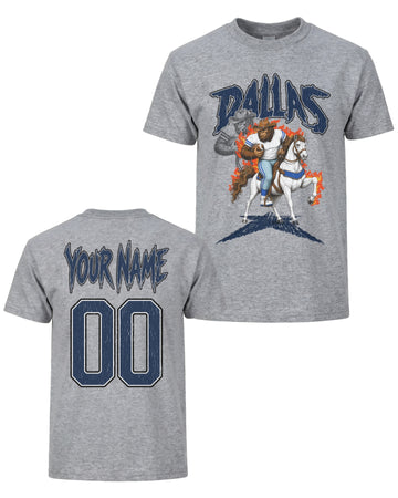 Personalized Dallas Phantom Inferno Football T-shirt