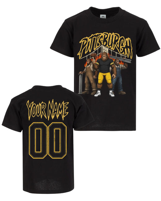 Personalized Pittsburgh Phantom Inferno Football T-shirt