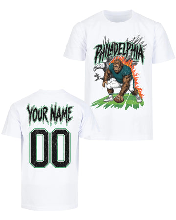 Personalized Philadelphia Phantom Inferno Football T-shirt