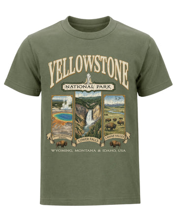 Yellowstone Explorer Vintage T-shirt