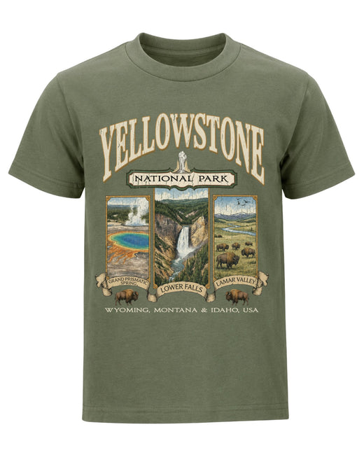 Yellowstone Explorer Vintage T-shirt