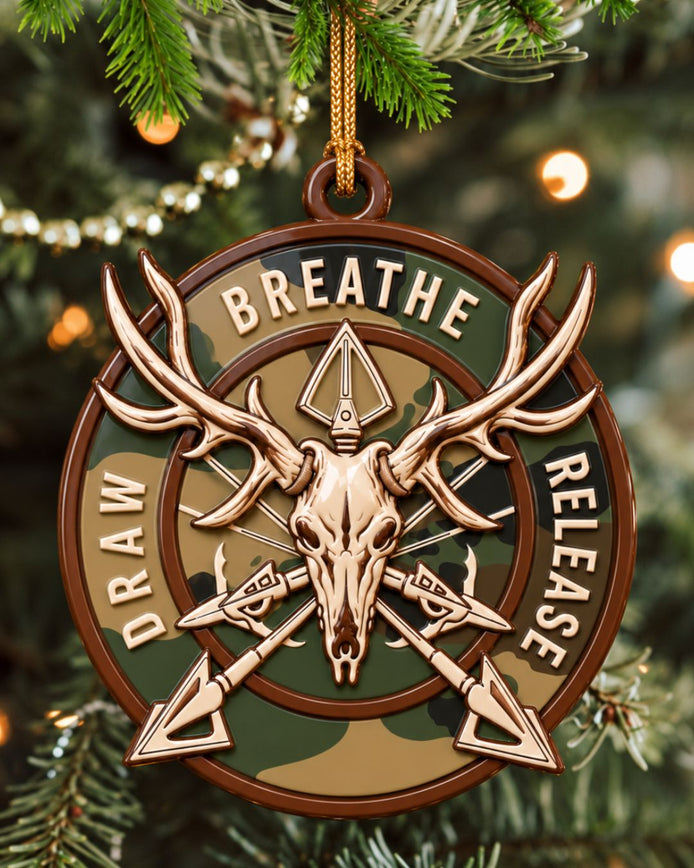 3D Archer's Mantra Christmas Acrylic Ornament | gallery 1