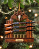 Personalized 3D Hunting Rifle Rack Acrylic Ornament | gallery 1