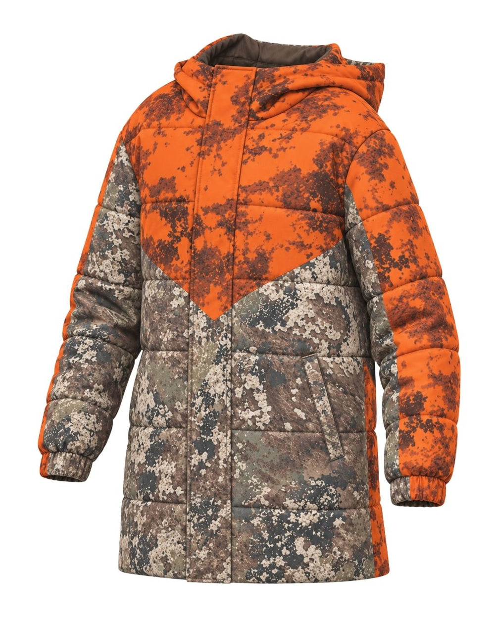 Blaze Granite Camo Kids’ Coat Jacket | mockup 01