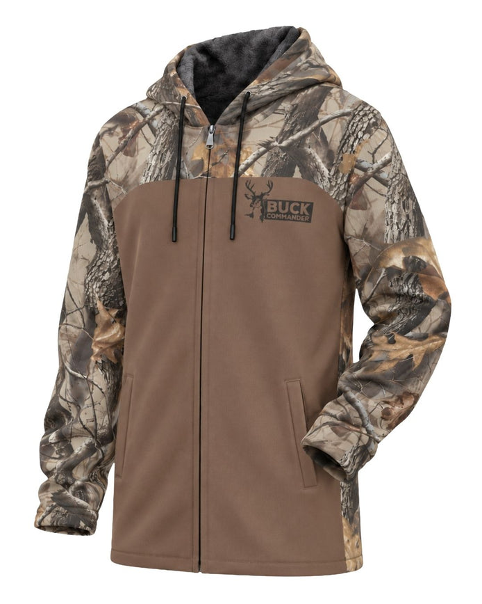 Buck Commander Camo Fleece-Lined Jacket | mockup 01