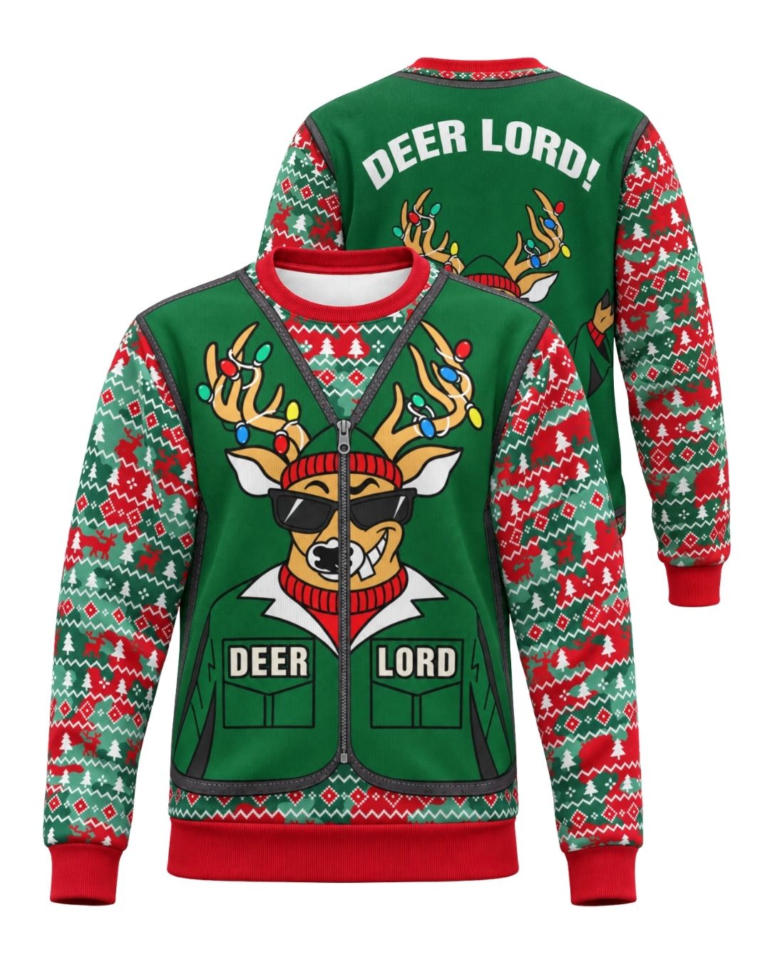 sweatshirt - Dear Lord Funny Christmas Pairing