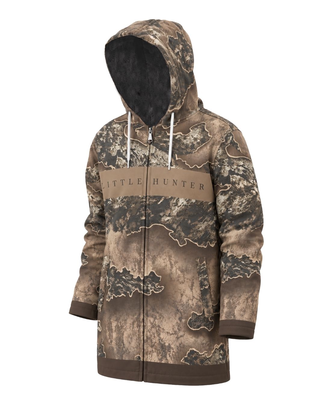 Little Hunter Kids’ Camo Fleece‑lined Jacket | mockup 01