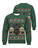 sweatshirt - Merry Marsh Retriever Christmas Pairing