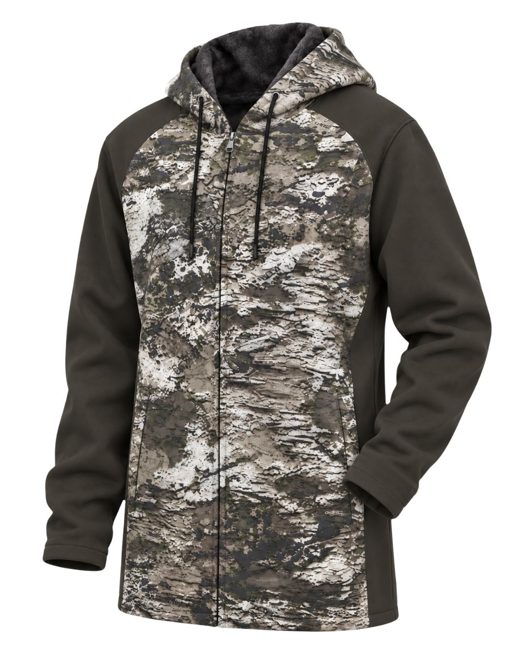 Silver Bark Camo Fleece-Lined Jacket | mockup 01