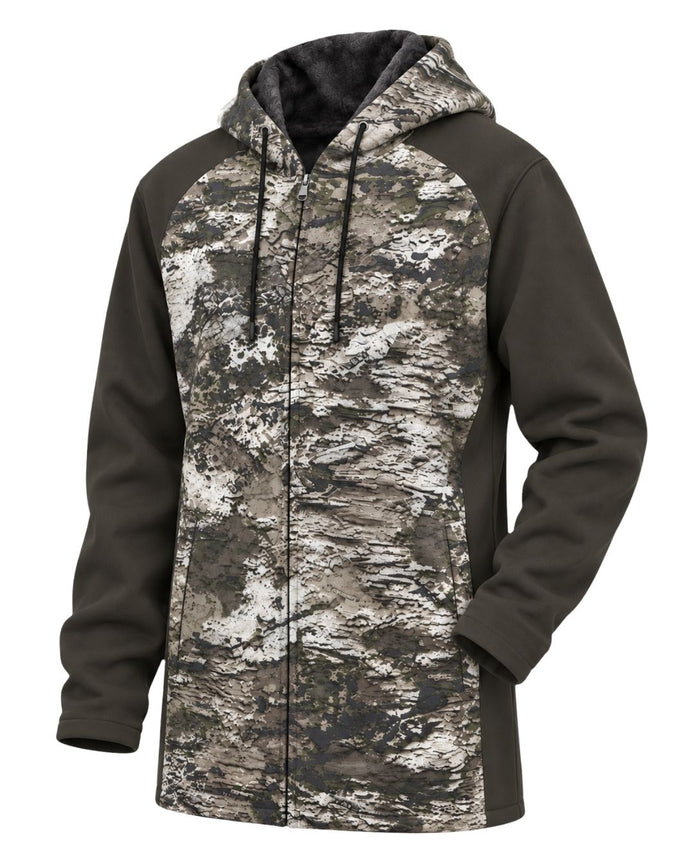 Silver Bark Camo Fleece-Lined Jacket | mockup 01