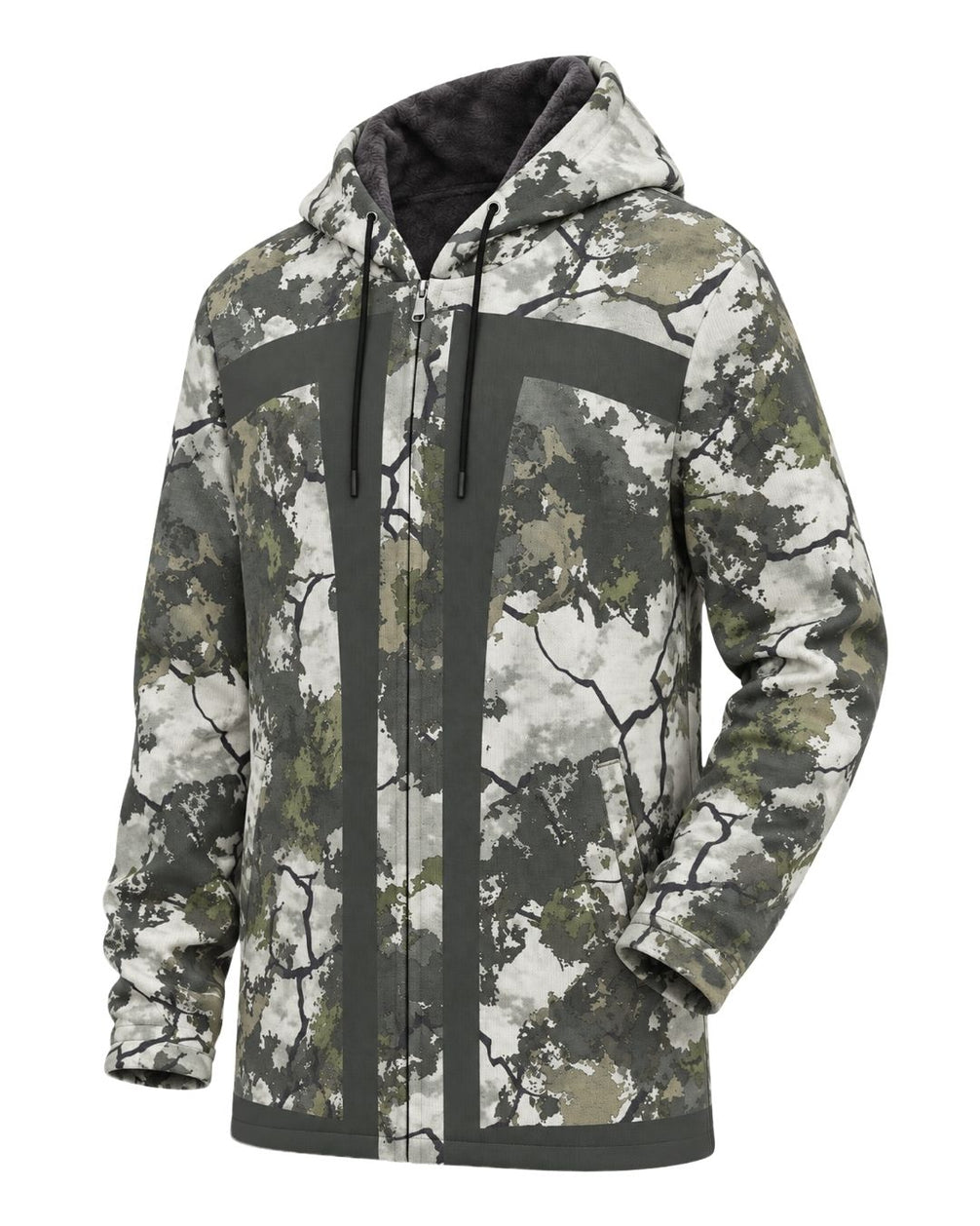 Stone Ridge Camo Fleece-lined Jacket | mockup 01