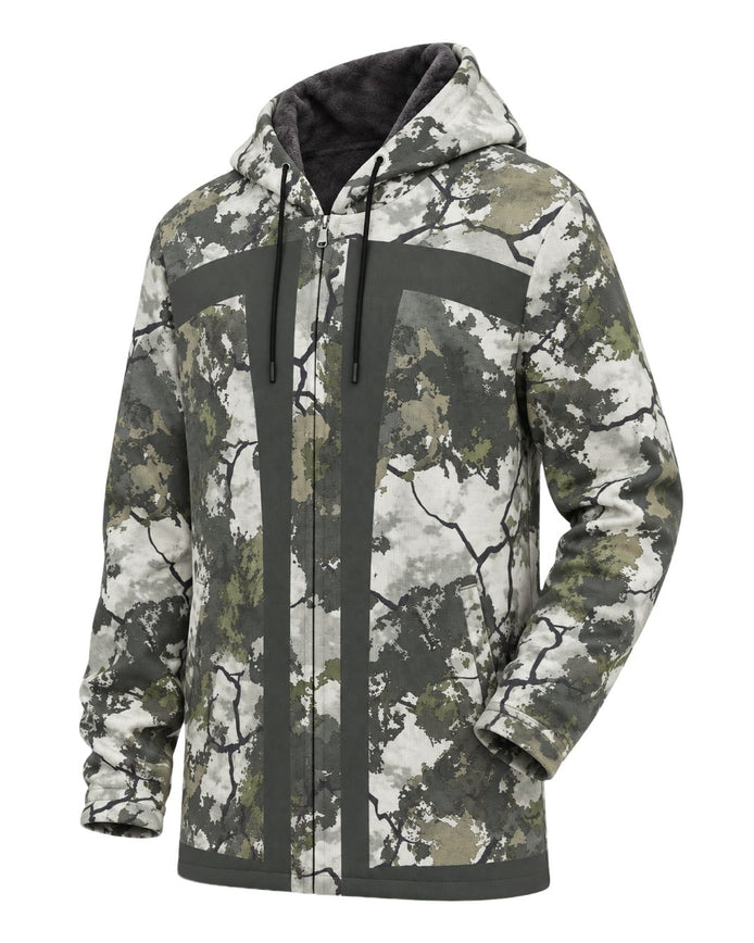 Stone Ridge Camo Fleece-lined Jacket | mockup 01