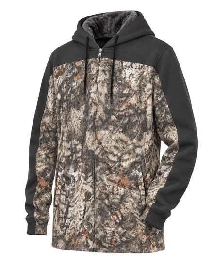 Timber Shadow Camo Fleece-Lined Jacket | mockup 01