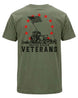 United States Veterans T-shirt | Military Green | mockup 01