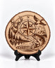 Wild North Compass Wooden Plaque | gallery 1