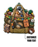 Personalized 3D Duck Hunting Christmas Acrylic Ornament | gallery 6