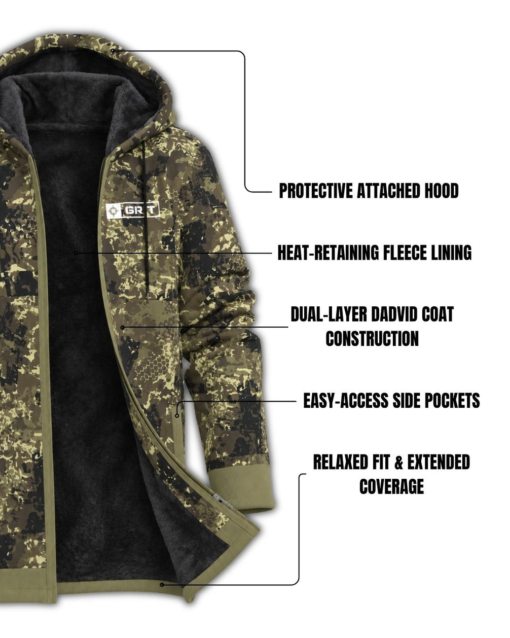 Grit Camo Fleece-Lined Jacket | mockup 02
