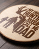 Hunting Buddies Call Me Dad Wood Plaque | gallery 2