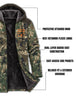 Train Hard Camo Fleece-Lined Jacket | mockup 02