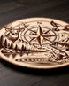 Wild North Compass Wooden Plaque | gallery 2