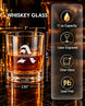 Personalized Gothic Coat Of Arms Whiskey Decanter Gift Set | GS131009 | mockup 03
