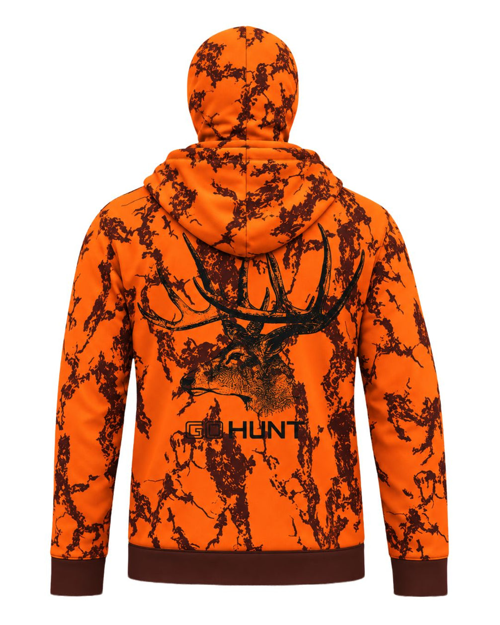 Blaze Go Hunt Camo Balaclava Hoodie | mockup 03