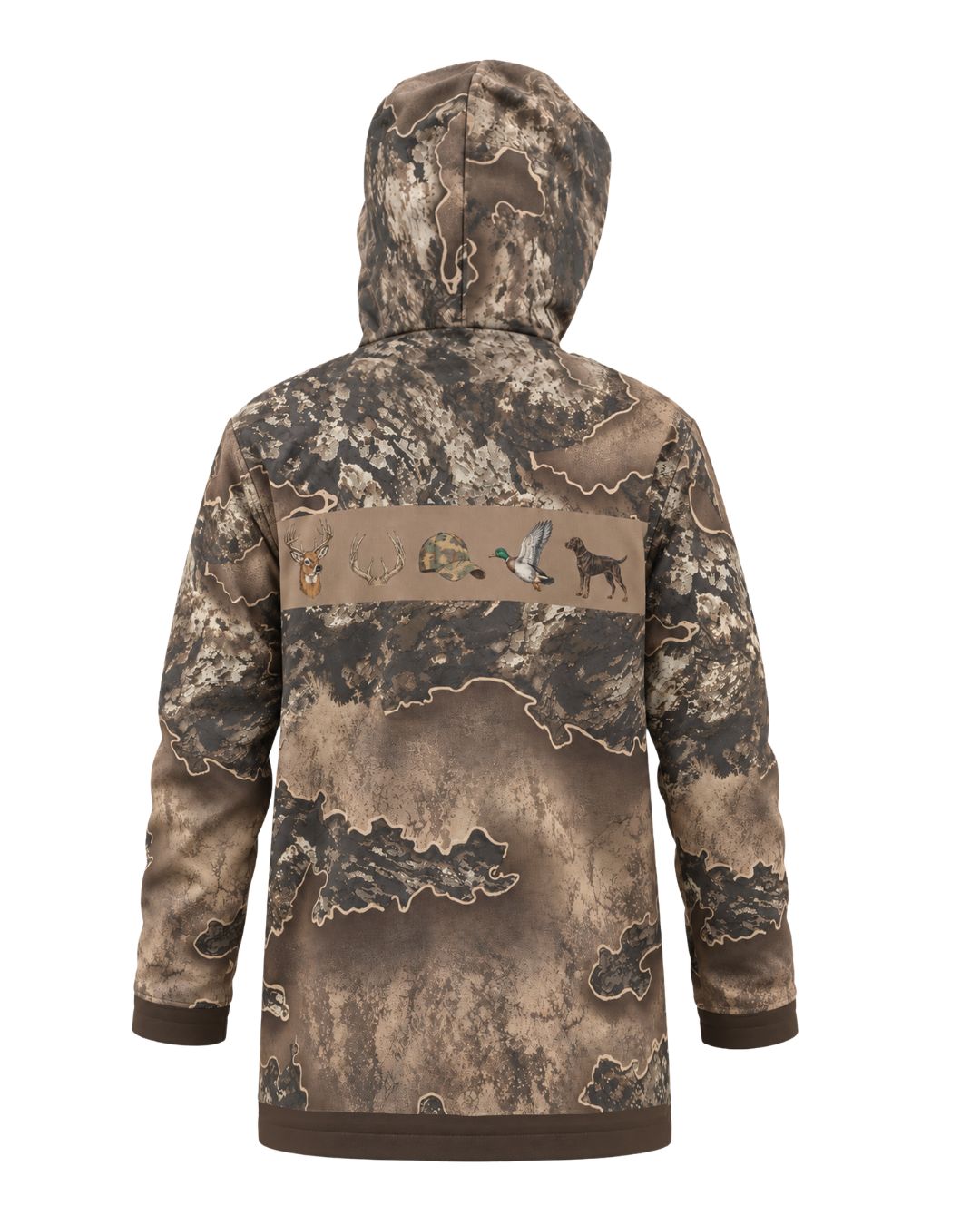 Little Hunter Kids’ Camo Fleece‑lined Jacket | mockup 03