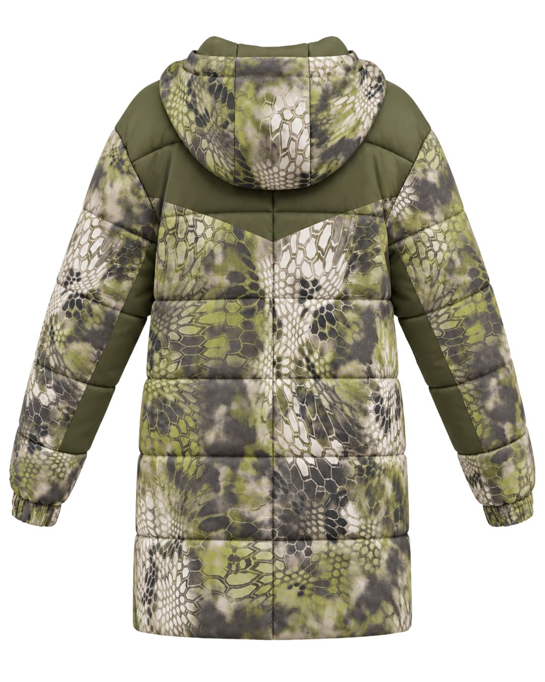 Moss Scale Camo Kids’ Coat Jacket | mockup 03