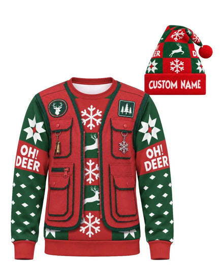 combo - Personalized Oh! Deer Christmas Pairing