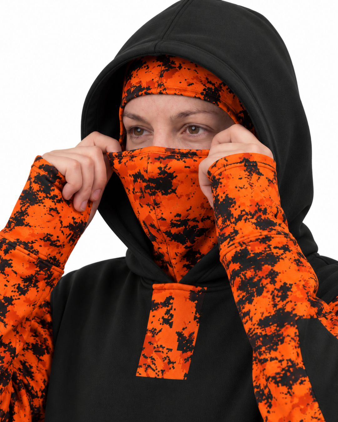 Blaze Blindigital Camo Balaclava Hoodie | mockup 04