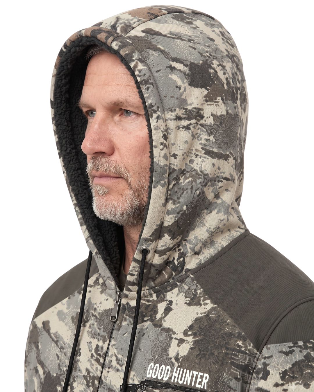 Good Hunter Camo Fleece-Lined Jacket | mockup 04