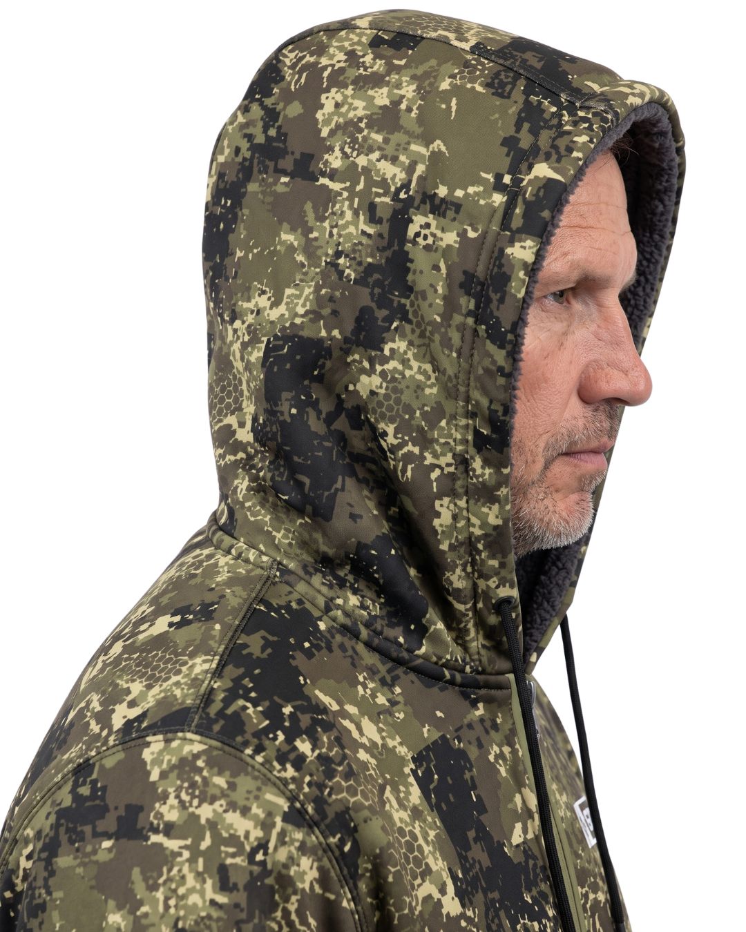 Grit Camo Fleece-Lined Jacket | mockup 04