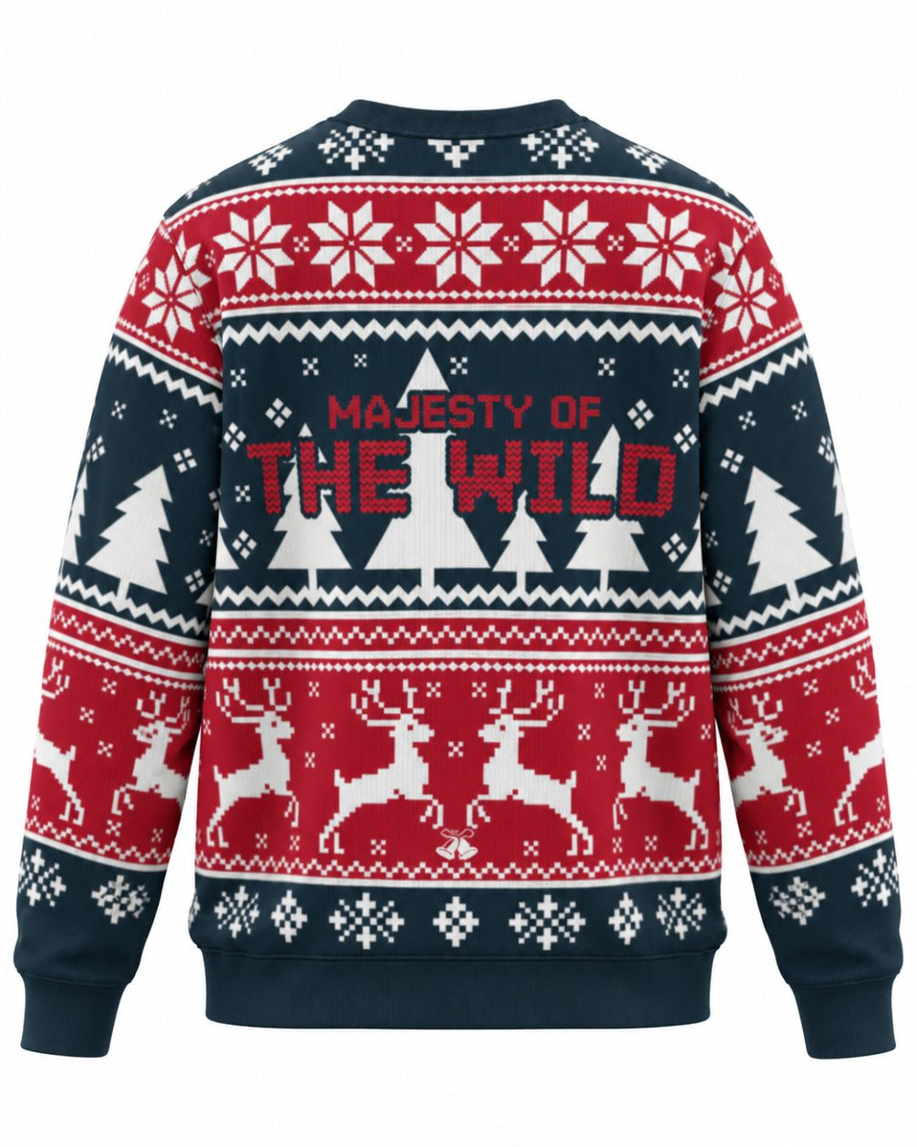 Majesty Of The Wild Christmas Ugly Sweater | mockup 04