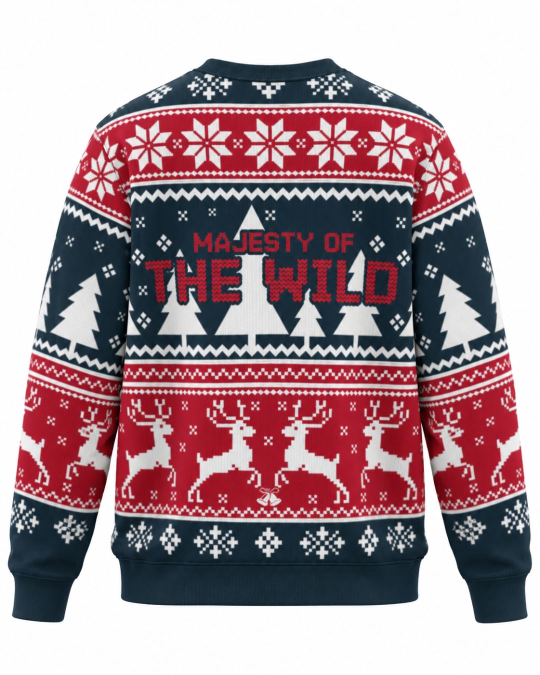 Majesty Of The Wild Christmas Ugly Sweater | mockup 04