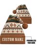hat - Personalized Run Run Rudolph Christmas Pairing