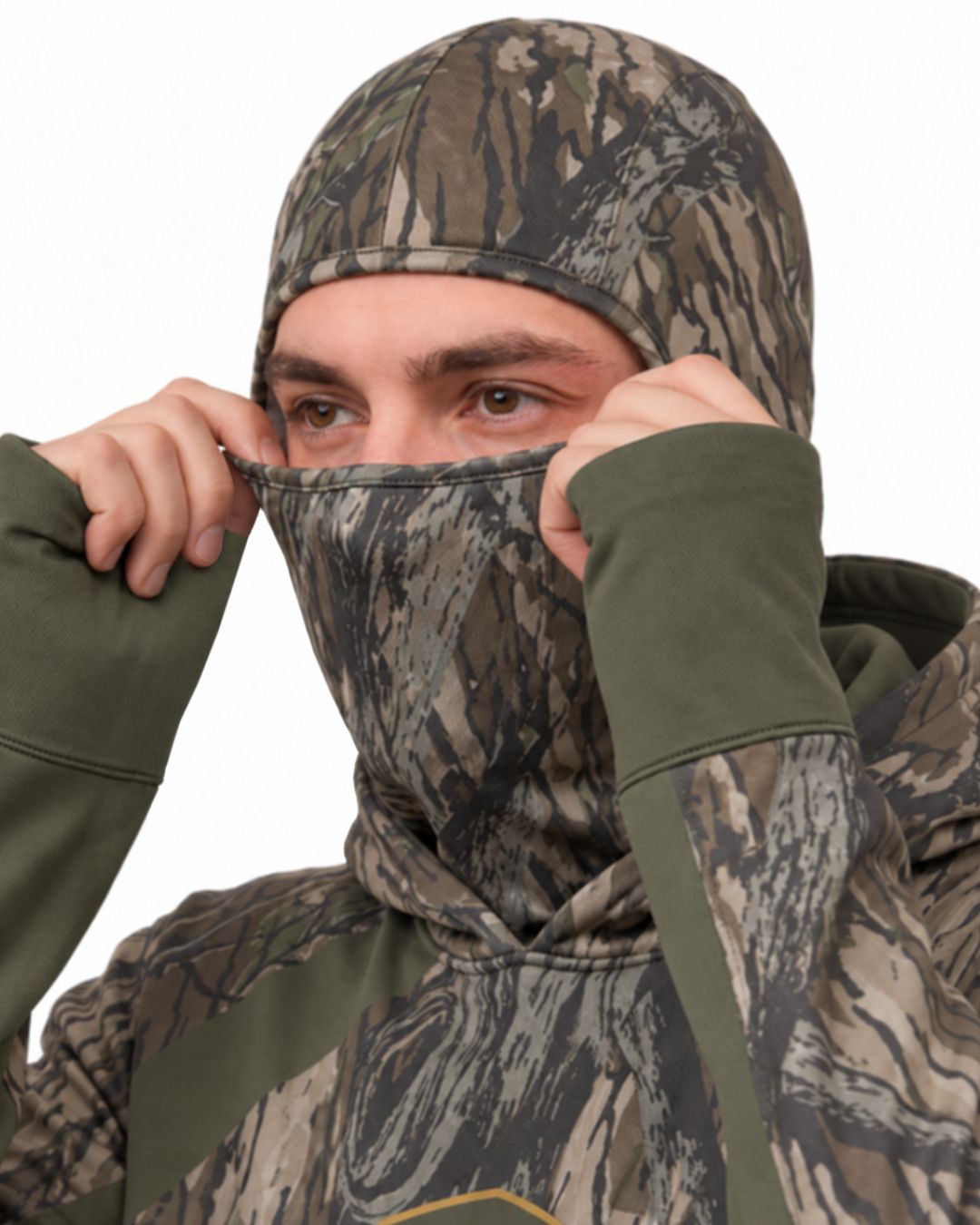 Signal Camo Balaclava Hoodie | mockup 04
