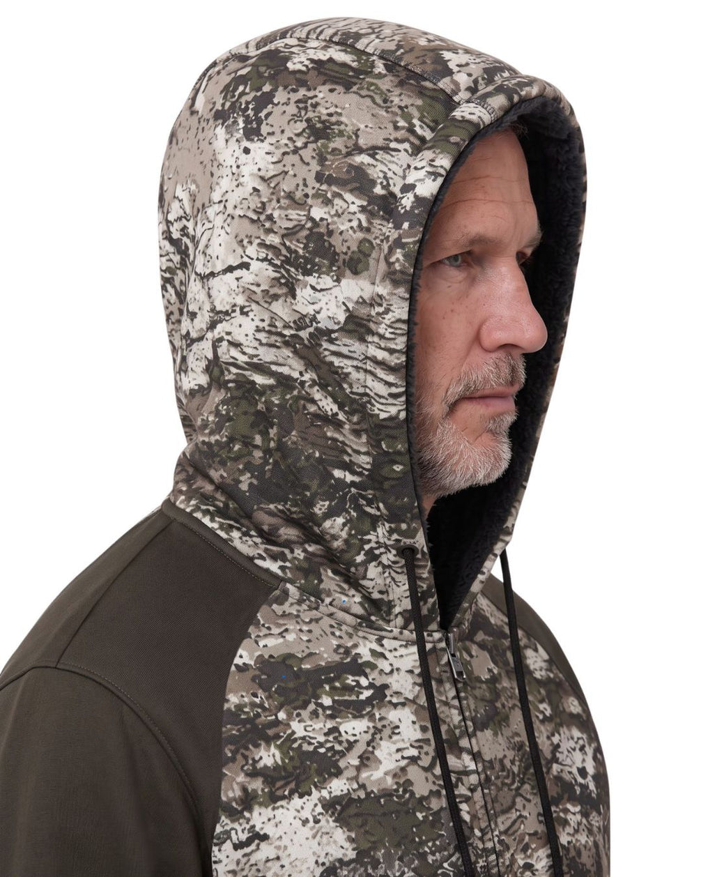 Silver Bark Camo Fleece-Lined Jacket | mockup 04
