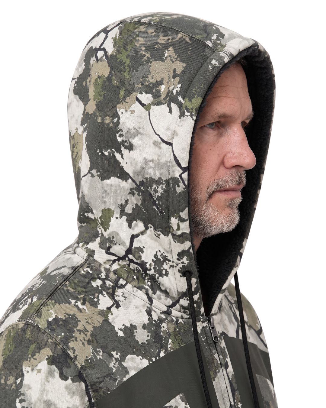 Stone Ridge Camo Fleece-lined Jacket | mockup 04