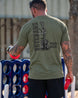 Veterans Proud and Brave T-shirt | Military Green | mockup 08