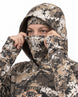 Whitetail Driven Camo Balaclava Hoodie | mockup 04
