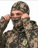 Whitetail Signal Camo Balaclava Hoodie | mockup 04