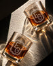 Personalized Art Deco Monogram Whiskey Decanter Gift Set | GS131008 | mockup 05