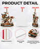 Personalized 3D Santa On Point Acrylic Ornament | gallery 2