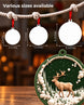 3D Winter Deer Christmas Acrylic Ornament | gallery 5