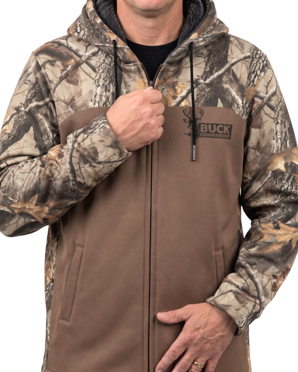 Buck Commander Camo Fleece-Lined Jacket | mockup 05