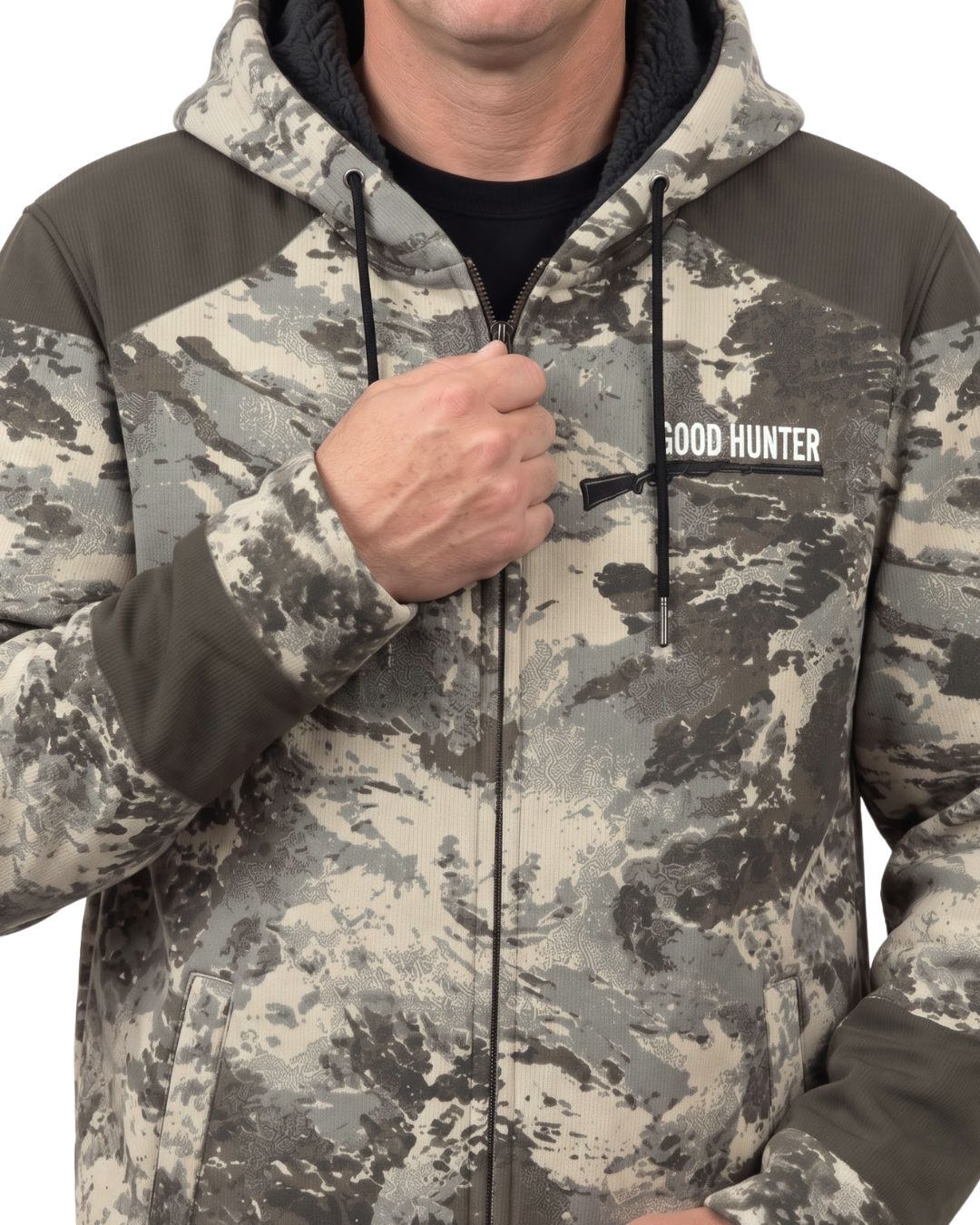 Good Hunter Camo Fleece-Lined Jacket | mockup 05