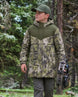 Moss Scale Camo Kids’ Coat Jacket | mockup 05
