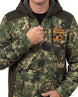 Train Hard Camo Fleece-Lined Jacket | mockup 05