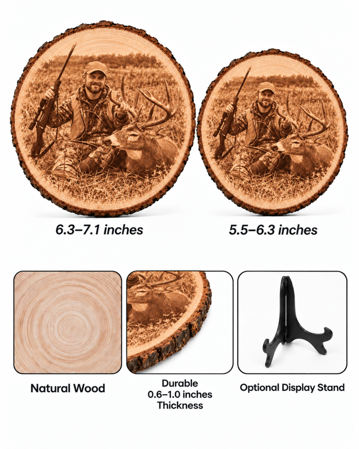 Personalized Hunting Harvest Wood Plaque | gallery 6